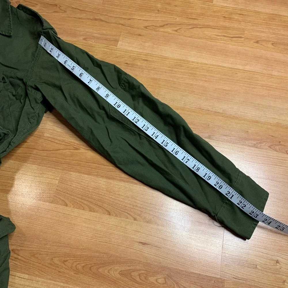 Vintage Canadian Army OG-107 Combat Field Jacket | MK II Olive Green - Picture 10 of 10